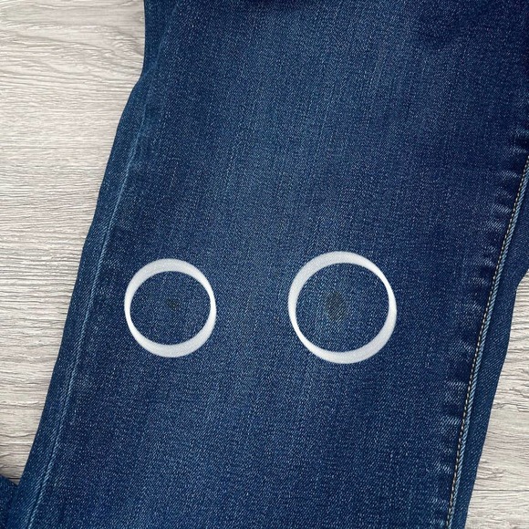 CURRENT/ELLIOTT Jeans Crop High Waisted - Size 28 - Picture 7 of 11